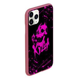 Чехол для iPhone 11 Pro Max матовый Killer Queen розовые брызги - фото 2