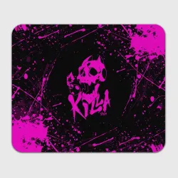 Прямоугольный коврик для мышки Killer Queen розовые брызги