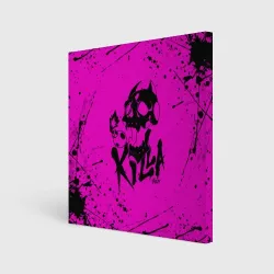 Холст квадратный JoJo Killer Queen королева убийца