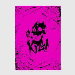 Постер JoJo Killer Queen королева убийца