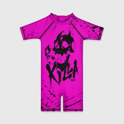 Детский купальный костюм 3D JoJo Killer Queen королева убийца