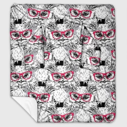 Плед с рукавами Совы в очках