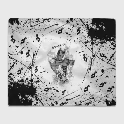 Плед 3D Killer Queen черные брызги