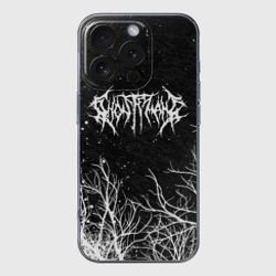 Чехол для iPhone 16 Pro силиконовый с защитой камеры Ghostemane