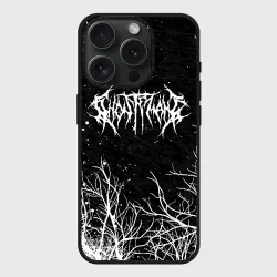Чехол силиконовый для Apple iPhone 15 Pro Мax матовый Ghostemane