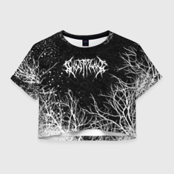 Женская футболка Crop-top 3D Ghostemane