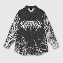 Женская рубашка oversize 3D Ghostemane