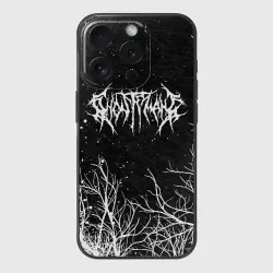 Чехол для iPhone 15 Pro силиконовый с защитой камеры Ghostemane
