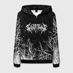 Мужская толстовка 3D на молнии Ghostemane