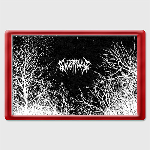 Магнит 45*70 Ghostemane, цвет красный