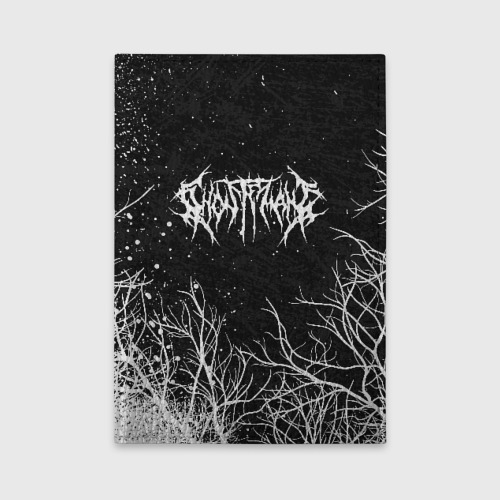 Обложка для автодокументов Ghostemane, цвет оранжевый