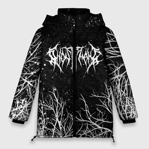 Женская зимняя куртка Oversize Ghostemane, цвет светло-серый