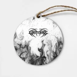 Деревянная игрушка круг Ghostemane