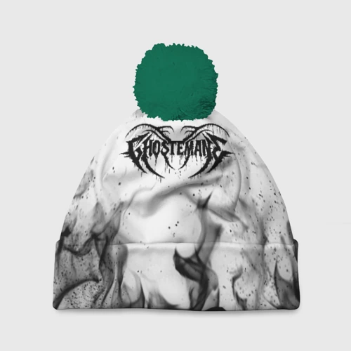 Шапка 3D c помпоном Ghostemane
