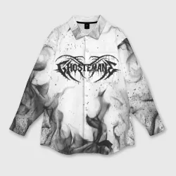 Женская рубашка oversize 3D Ghostemane