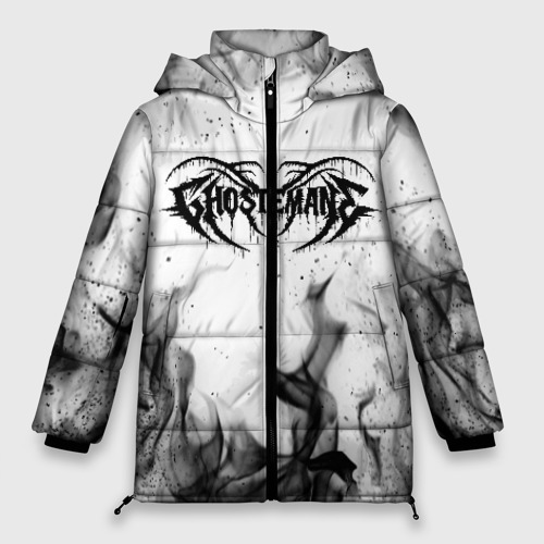 Женская зимняя куртка Oversize Ghostemane, цвет черный