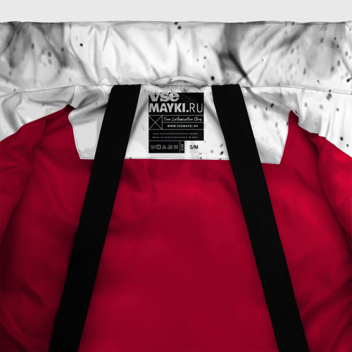 Женская зимняя куртка Oversize Ghostemane, цвет красный - фото 7