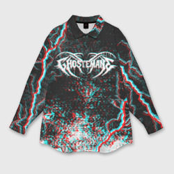 Мужская рубашка oversize 3D Ghostemane