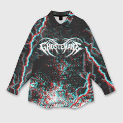 Женская рубашка oversize 3D Ghostemane