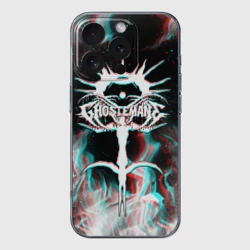 Чехол для iPhone 16 Pro Max силиконовый с защитой камеры Ghostemane glitch