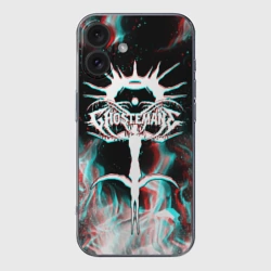 Чехол для iPhone 16 силиконовый с защитой камеры Ghostemane glitch