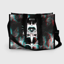 Сумка-шоппер 3D Ghostemane glitch