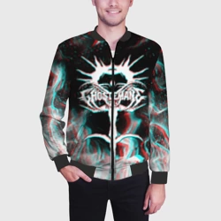 Мужской бомбер 3D Ghostemane glitch - фото 2