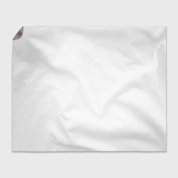 Плед с принтом Ghostemane glitch для любого человека, вид спереди №4. Цвет основы: 3d (велсофт)
