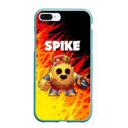 Чехол для iPhone 7Plus/8 Plus матовый Brawl Stars Spike Robot