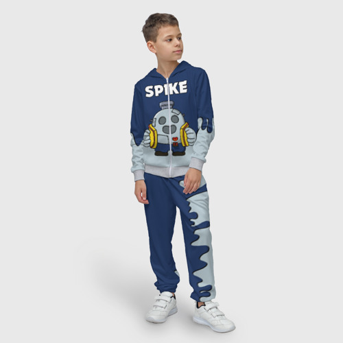 Детский костюм 3D Brawl Stars Spike Robot, цвет меланж - фото 3