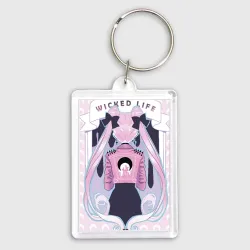 Брелок прямоугольный 35*50 Sailor moon wicked life