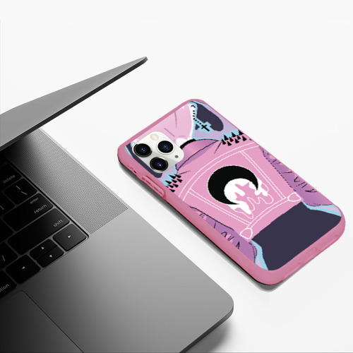 Чехол для iPhone 11 Pro Max матовый Sailor moon wicked life, цвет малиновый - фото 5