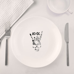 Набор: тарелка + кружка AC/DC - фото 2