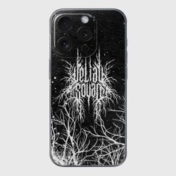 Чехол для iPhone 15 Pro силиконовый с защитой камеры Velial Squad