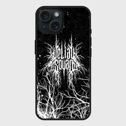 Чехол силиконовый для Apple iPhone 15 матовый Velial Squad