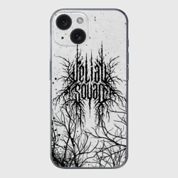 Чехол для iPhone 15 силиконовый с защитой камеры Velial Squad