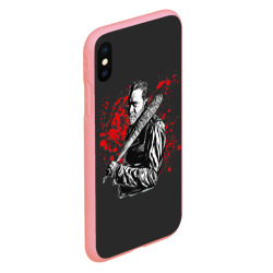 Чехол для iPhone XS Max матовый Negan - фото 2