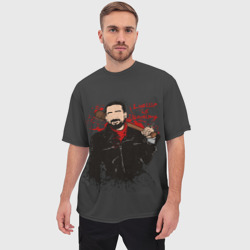 Мужская футболка oversize 3D Negan - фото 2