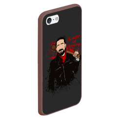 Чехол для iPhone 5/5S матовый Negan - фото 2