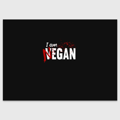 Поздравительная открытка I Am Negan