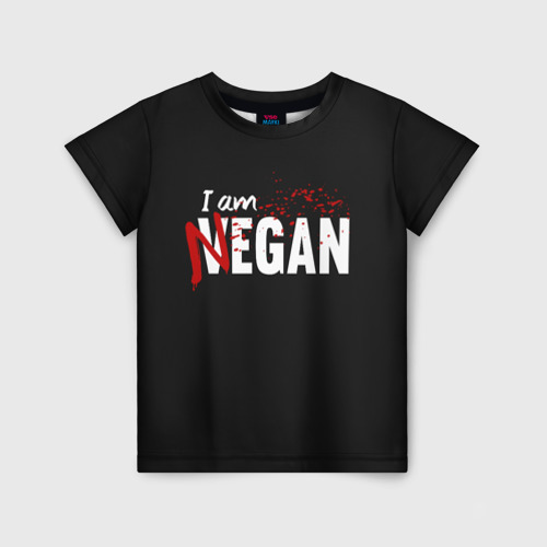 Детская футболка 3D I Am Negan, цвет 3D печать
