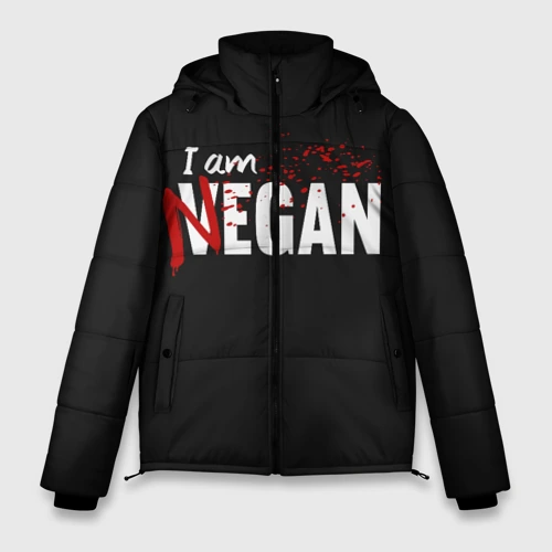 Мужская зимняя куртка 3D I Am Negan