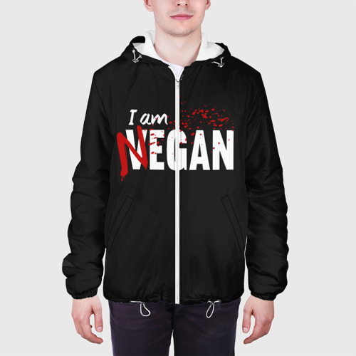Мужская куртка 3D с принтом I Am Negan, вид сбоку #3