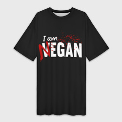 Платье-футболка 3D I Am Negan