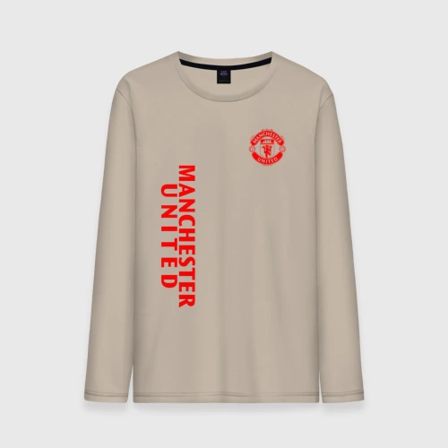 Мужской лонгслив хлопок Манчестер Юнайтед FCMU Manchester united