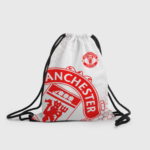 Рюкзак-мешок 3D Манчестер Юнайтед white