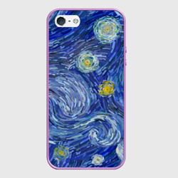 Чехол для iPhone 5/5S матовый Полотно ван Гога