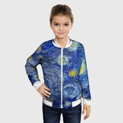 Детский бомбер 3D Полотно ван Гога - фото 2