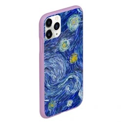 Чехол для iPhone 11 Pro Max матовый Полотно ван Гога - фото 2