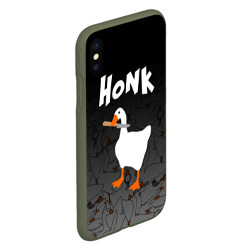 Чехол для iPhone XS Max матовый Untitled Goose Game - фото 2